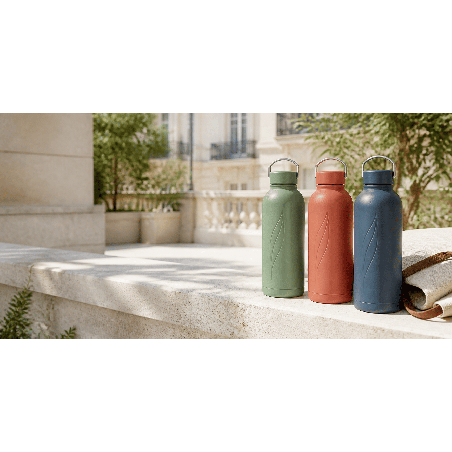 Gourde isotherme NOMADE LOOP / Inox recyclé